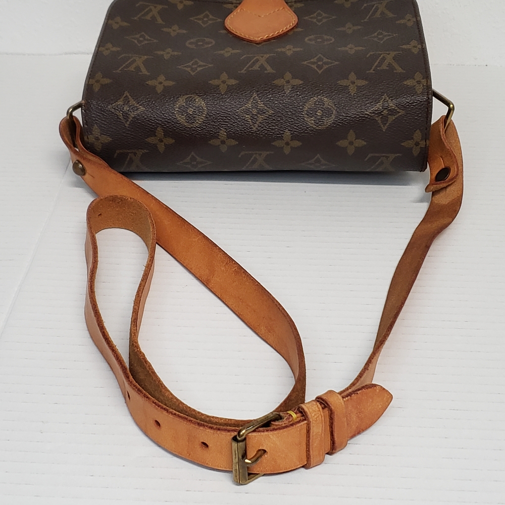 Authentic Louis Vuitton Cartouchiere MM Monogram Crossbody Bag 319-100825 - Picture 6 of 16